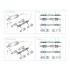 1/32 MBD2-67U Ejector Racks with FAB-100-120 Bombs (2x Racks, 8x Bombs)