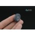 1/35 Dodge WC Family Tyre set for Zvezda kits
