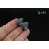 1/43 UAZ-469 Family Tyre set for Zvezda kits