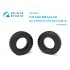 1/43 UAZ-469 Family Tyre set for Zvezda kits