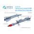 1/48 R-27ER Air-to-Air Missiles with Launchers, 2pcs