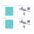 1/48 Browning .30 M2 AN (flexible) Machine Gun, 2pcs