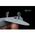 1/72 Yak-1 Undercarriage Covers for Zvezda kits