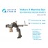 1/72 Vickers K Machine Gun, 2pcs