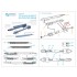 1/72 R-73 Air-to-Air Missiles with Launchers (6pcs)