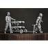 1/35 USN Aviation Ordnanceman Set with AGM-114 (4pcs) and Missile Cart