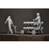 1/35 USN Aviation Ordnanceman Set with AGM-114 (4pcs) and Missile Cart