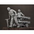 1/35 USN Aviation Ordnanceman Set with AGM-114 (4pcs) and Missile Cart