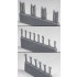 1/350 IJN Steam Pipes and Smoke Pipes II (Small Size, 5 Types, 24pcs)