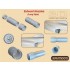 1/48 F-4 Phantom II Air Intakes, Covers, Long Style Nozzles for Hasegawa kits