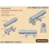 1/48 F-16 Turbo Jet Engine F100-PW-229 with Trailer for Tamiya kit