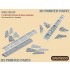 1/48 F-4 E/CJ/EJ Phantom II Spine, Hydraulics for Hasegawa kit