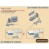 1/48 F/A-18E/F / EA-18G Radar and Cannon with Trolley for Hasegawa kit