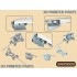 1/48 F/A-18E/F / EA-18G Radar and Cannon with Trolley for Hasegawa kit
