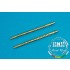 Gun Barrels for 1/32 0.5" M2 Browning (2pcs)