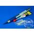 1/350 38cm L/52 SK C/34 Barrels x8pcs for Bismarck, Tirpitz