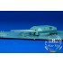 1/350 38cm L/52 SK C/34 Barrels x8pcs for Bismarck, Tirpitz