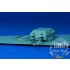 1/350 38cm L/52 SK C/34 Barrels x8pcs for Bismarck, Tirpitz