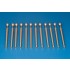 1/350 152mm L/55 1934/36 Gun Barrels 12pcs for Littorio,Garibaldi Class Ships