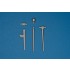 1/350 90mm (3.5") L/50 1939 Gun Barrels 12pcs for Littorio,Garibaldi Class Ships
