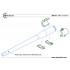 1/35 155mm L/33 Barrel for French Self-Propelled Howitzer AMX 13/155 Mk F3 (Heller kit)