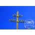 1/35 Telegraphic Pillar with 12 Insulators (unassembled, 2pcs)