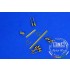 1/35 Telegraphic Pillar with 12 Insulators (unassembled, 2pcs)