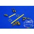 1/35 Telegraphic Pillar with 12 Insulators (unassembled, 2pcs)