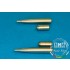 1/48 20mm Hispano Cannons (2pcs) Used in Spitfire "Wing E" II