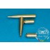 1/48 20mm Hispano Cannons (2pcs) Used in Spitfire "Wing E" II