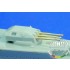 1/700 28cm/52 SK C/28 Gun Barrels x6pcs 
