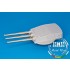 1/700 381mm L/50 Gun Barrels x9pcs for Littorio Class Main Guns
