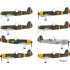 Decals for 1/72 Romanian IAR 80 Monoplane