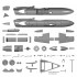 1/32 Yokosuka MXY7 Ohka Type 22 & Ground-Handing Trolley (Multimedia model kit)