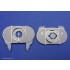 1/24 Hawker Typhoon Radiators Complete set  for Airfix kit