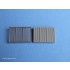 1/32 P-51 Mustang Radiators set for Tamiya kit (Photoetch)