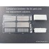 1/32 Messerschmitt Bf-109E Radiators for Dragon/Cyber-Hobby kit