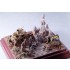 1/35 Diorama Accessories - Round Baroque Fountain (7 resin parts)