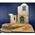 1/35 North African House front (Length:13.5cm, Width:8.8cm, Height:19.2cm)