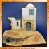 1/35 North African House front (Length:13.5cm, Width:8.8cm, Height:19.2cm)