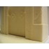 1/35 North African House front (Length:13.5cm, Width:8.8cm, Height:19.2cm)