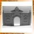 1/35 Renaissance Gate (Length:25.3cm, Width:1cm, Height:16cm)