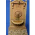 1/35 Wall Fountain (Width: 5.2cm, Height: 10cm, incl enamelled signs for 5 countries)