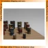 1/35 Cans with Labels - 14 cans with decals