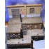 1/35 Old Warehouse Facade for Diorama (Size: 29x12.5cm)