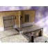 1/35 Old Warehouse Facade for Diorama (Size: 29x12.5cm)