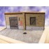 1/35 Old Warehouse Facade for Diorama (Size: 29x12.5cm)