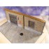 1/35 Old Warehouse Facade for Diorama (Size: 29x12.5cm)