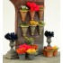 1/35 Flower Pot Set (15 resin parts & assorted flowers)