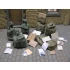 1/35 WWII Postal Bags (12 resin parts, decals & printed accessories)